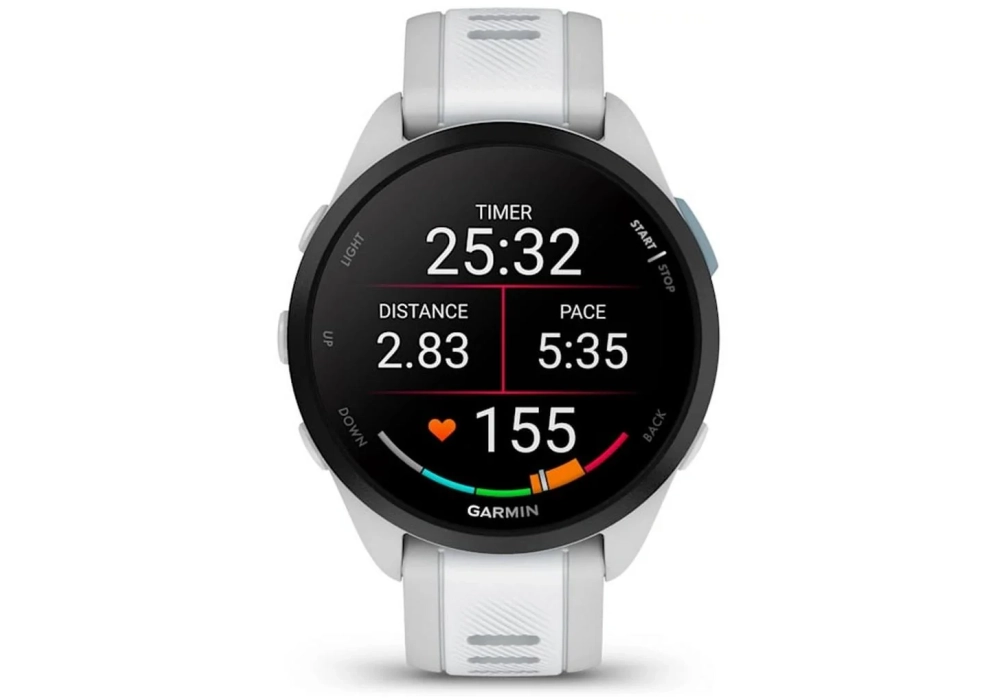 GARMIN Forerunner 165 Music Blanc