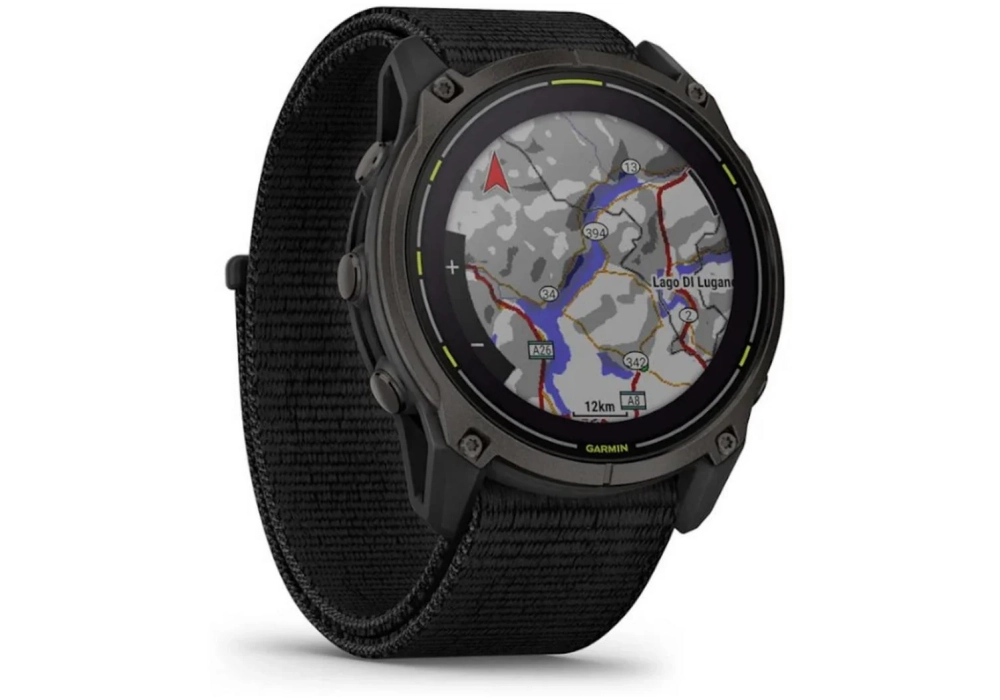 GARMIN Montre de sport Enduro 3 Solar, 51 mm Noir