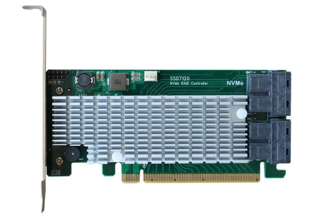 Highpoint Adaptateur de bus hôte Rocket 1120 PCI-Ex16v3 - 4x SFF-8643