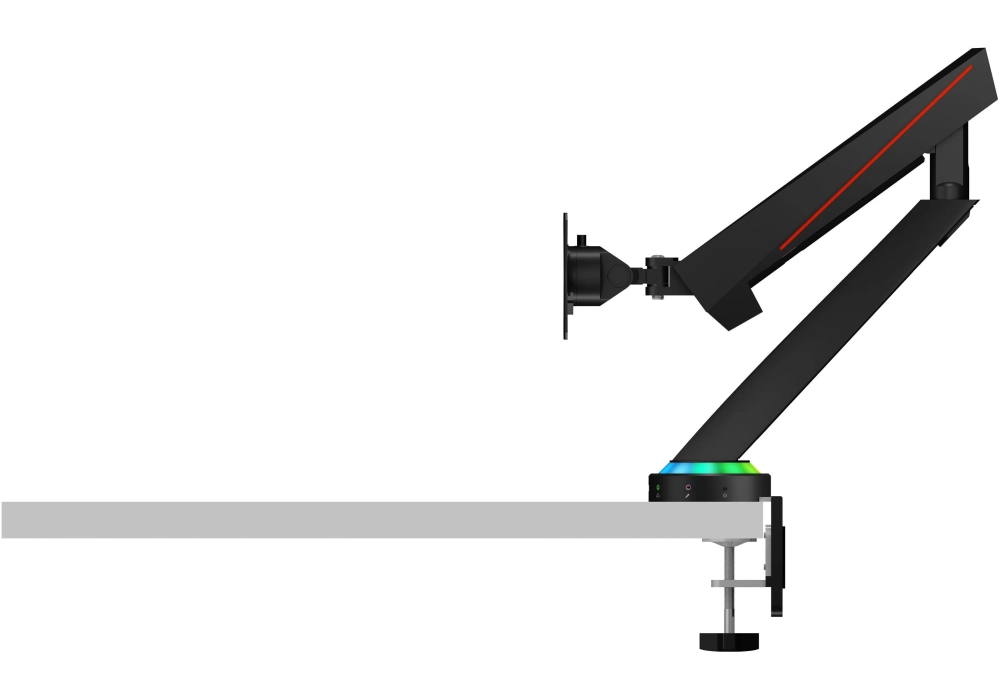 ICY BOX Supports de table IB-MSG303BL-T jusqu'à 8 kg