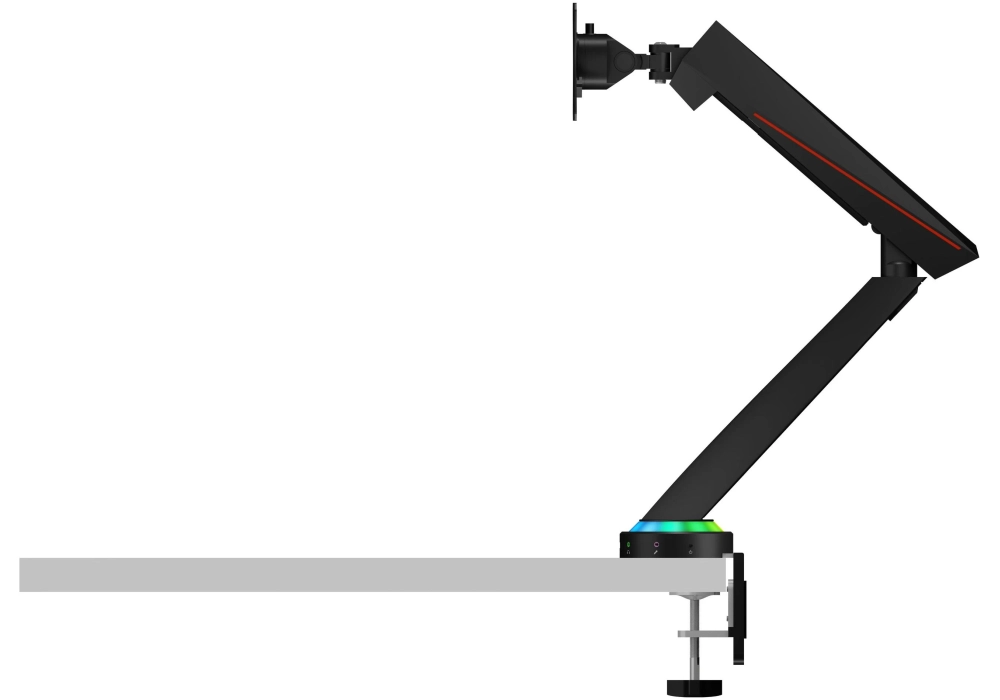 ICY BOX Supports de table IB-MSG303BL-T jusqu'à 8 kg