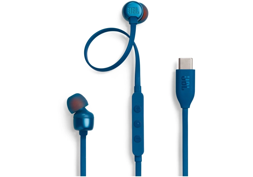 JBL Écouteurs intra-auriculaires Tune 310C USB Bleu