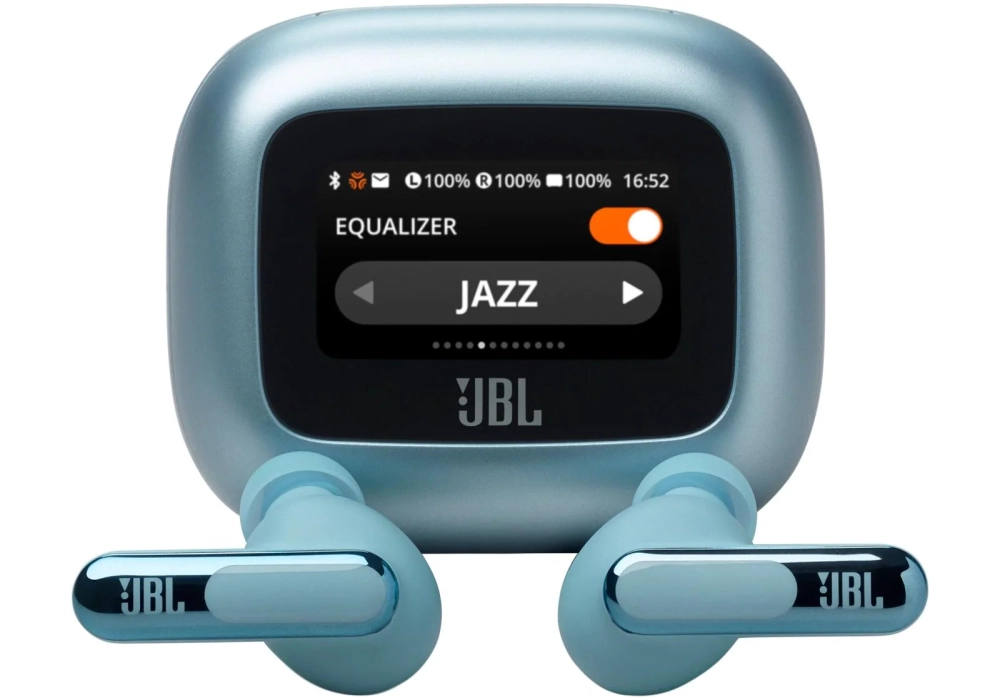 JBL Écouteurs intra-auriculaires Wireless Live Beam 3 Bleu