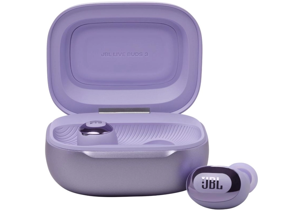 JBL Écouteurs intra-auriculaires Wireless Live Buds 3 Violet