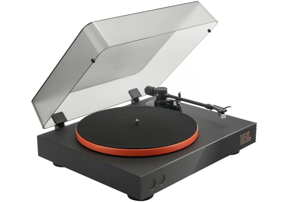 JBL Tourne-disque Bluetooth Spinner BT Orange/Noir