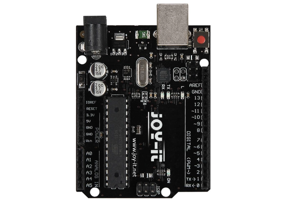 jOY-iT Carte de développement Uno R3 Dip Version Compatible avec Arduino