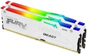 Kingston DDR5-RAM FURY Beast Blanc RGB 6000 MHz 2x 16 GB