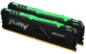 Kingston FURY Beast RGB DDR4-3600 - 16GB (2x 8GB)