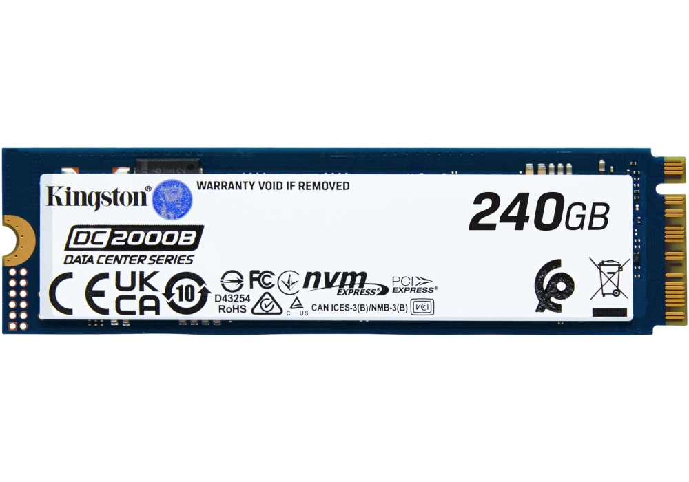 Kingston SSD DC2000B M.2 2280 NVMe 240 GB