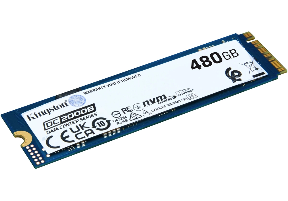 Kingston SSD DC2000B M.2 2280 NVMe 480 GB