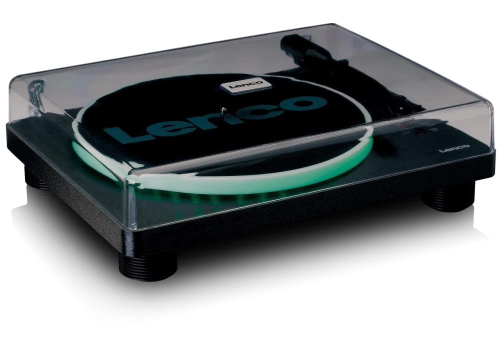 Lenco Tourne-disque LS-50LEDBK Noir