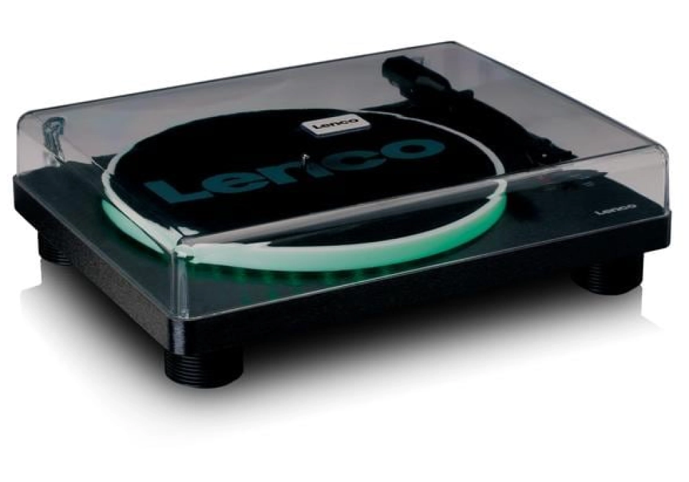 Lenco Tourne-disque LS-50LEDBK Noir