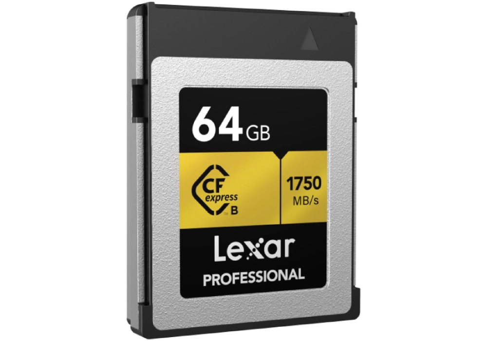 Lexar Carte CF Professional Type B GOLD Series 64 GB