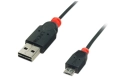 Lindy Cable USB 2.0 EasyFit Type-A/Micro-B - 1.0m