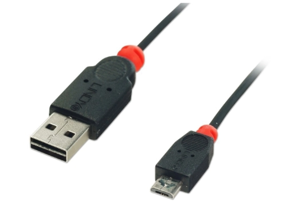Lindy Cable USB 2.0 EasyFit Type-A/Micro-B - 1.0m