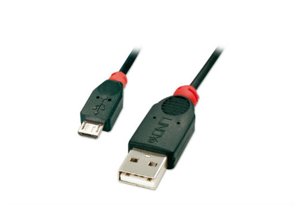 Lindy USB 2.0 type A/micro-B - 1 m