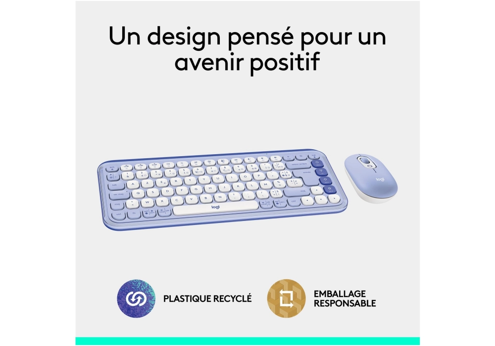 Logitech POP Icon Combo Lilac (CH Layout)