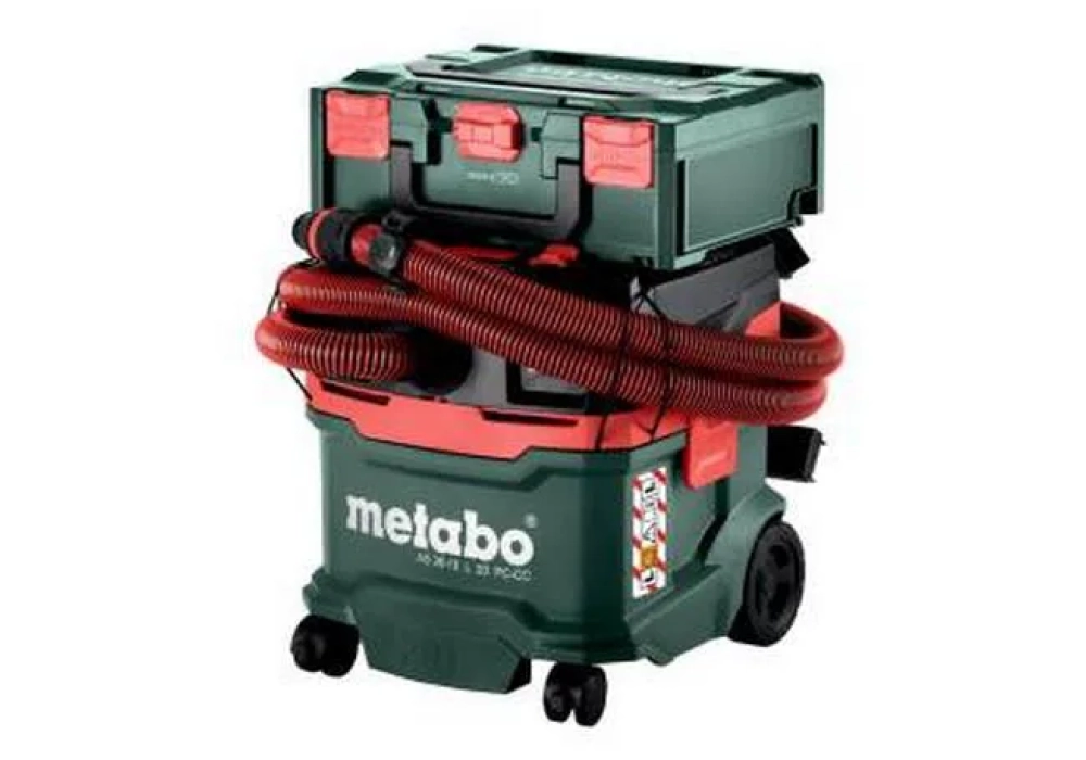 Metabo Aspirateur à déchets humides/secs sans fil AS 36-18 L 20 PC-CC Solo