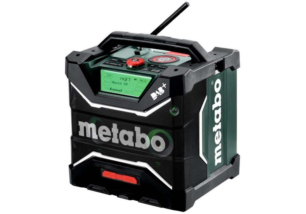 Metabo Radio de chantier RC 12-18 32W BT DAB+, Solo