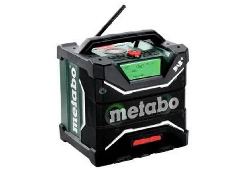 Metabo Radio de chantier RC 12-18 32W BT DAB+, Solo