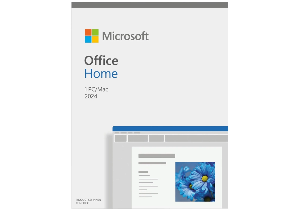 Microsoft Office Home 2024 - Boite - DE