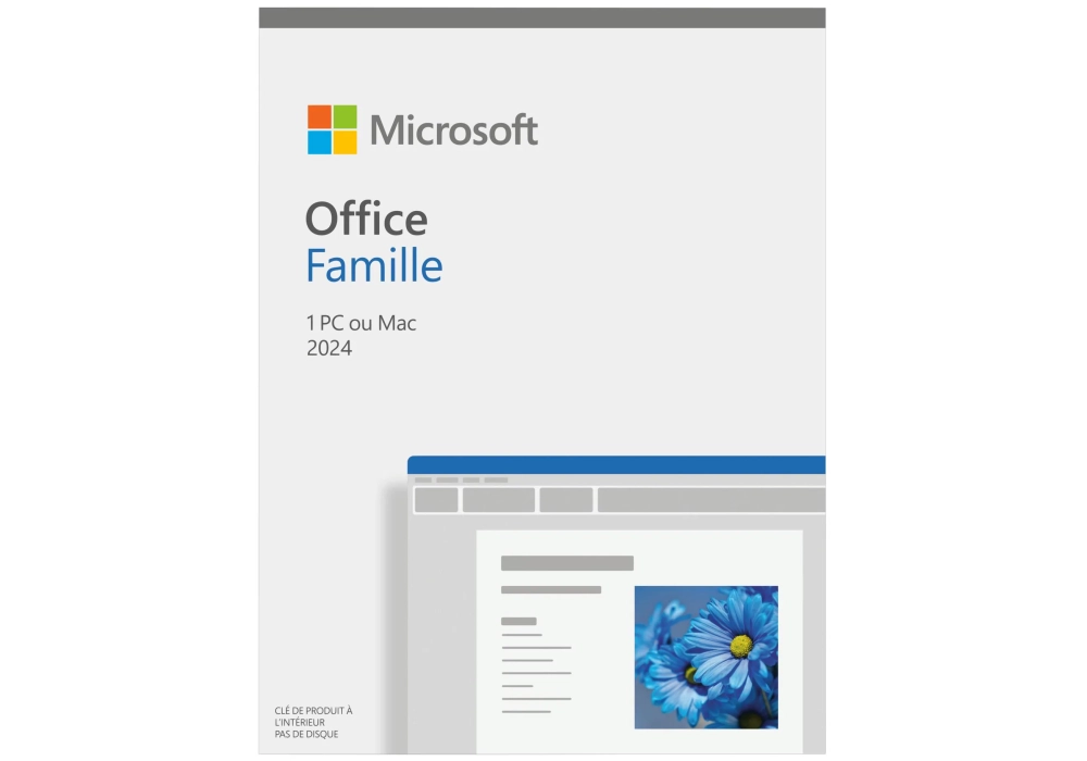 Microsoft Office Home 2024 - Boite - FR