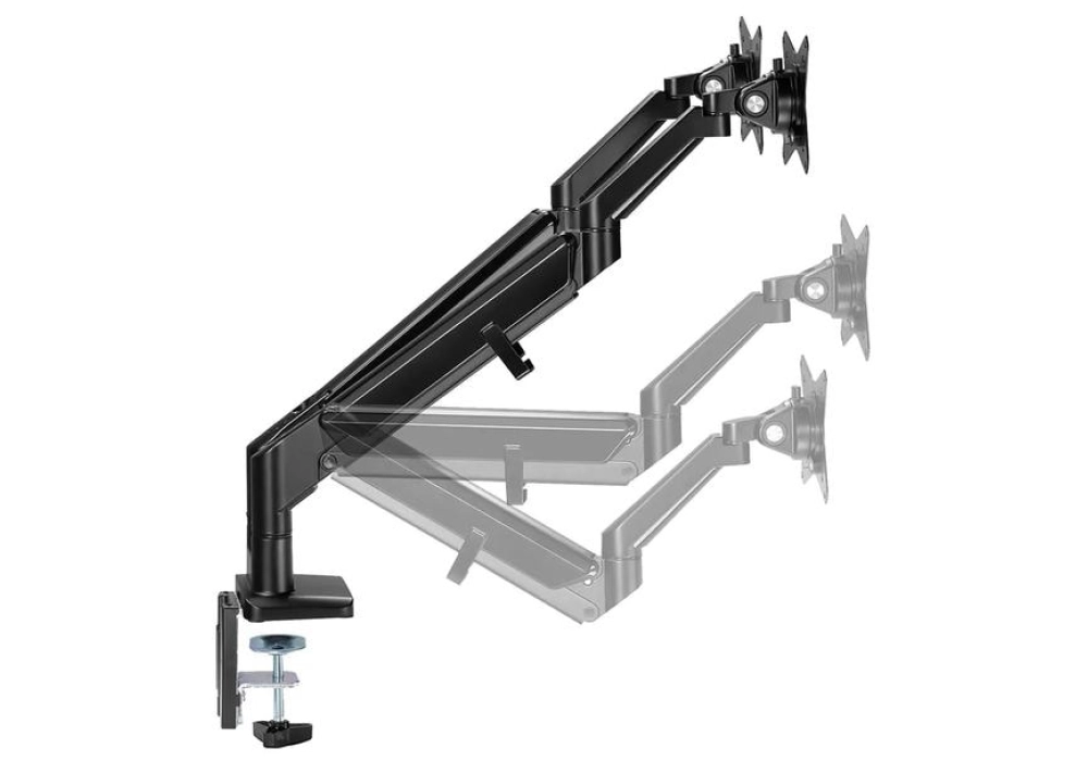 NEOMOUNTS Supports de table DS70-810BL2 jusqu'à 9 kg