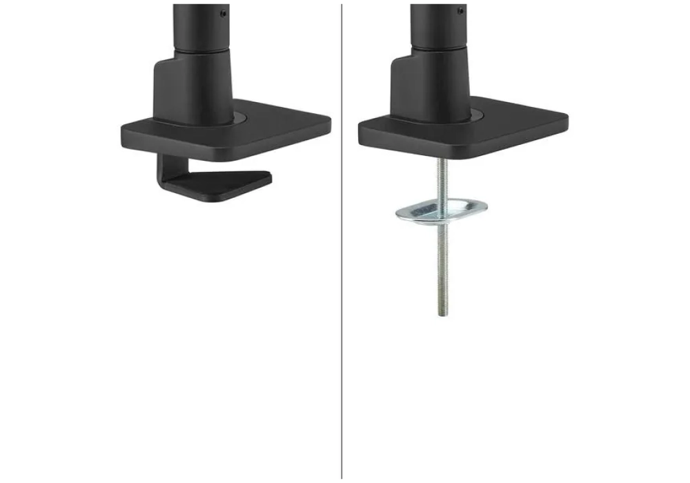 NEOMOUNTS Supports de table DS75S-950BL2 jusqu’à 8 kg – Noir