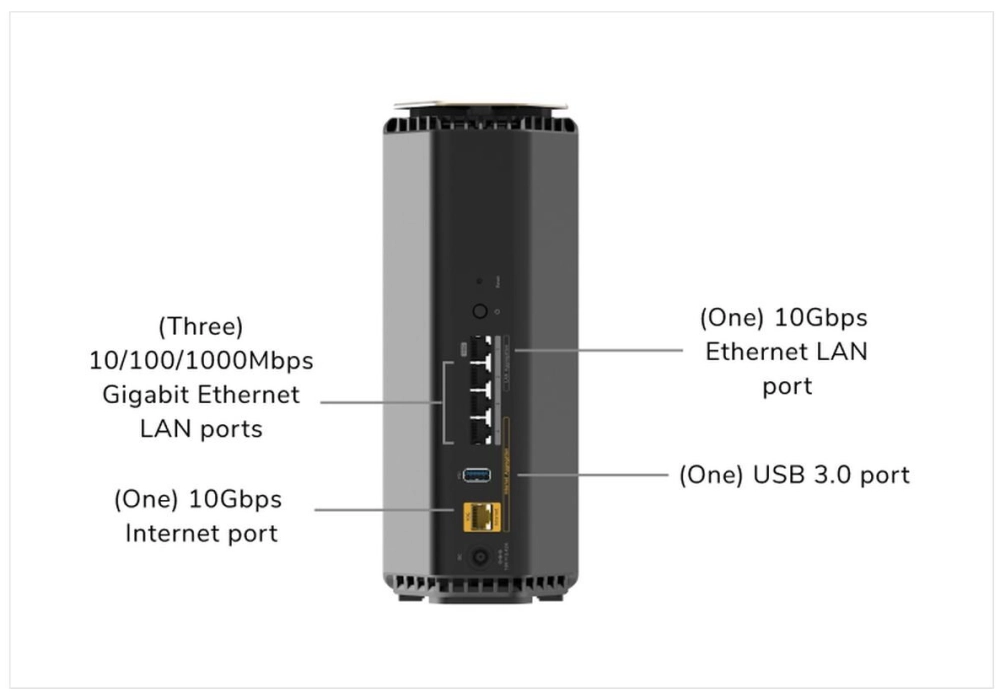 Netgear Routeur WiFi tri-bande RS600 Nighthawk WiFi 7