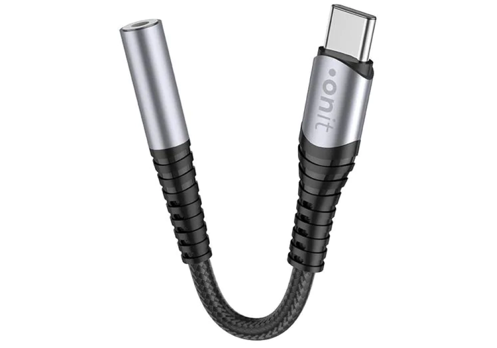 onit Adaptateur audio numérique USB-C vers jack 3.5 mm