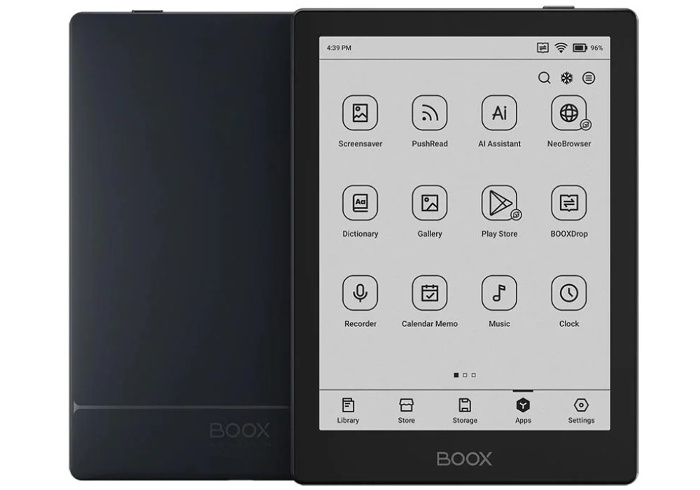 Onyx E-Book BOOX Go 6 - Noir