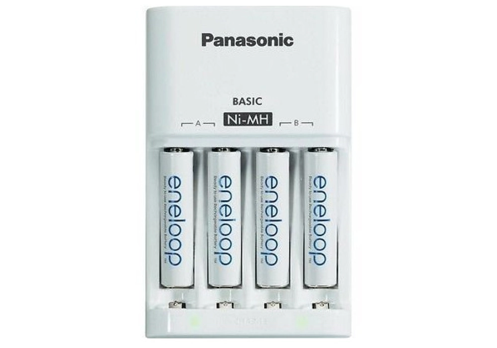 Panasonic Charger CC51 + 4x eneloop AAA Ni-MH