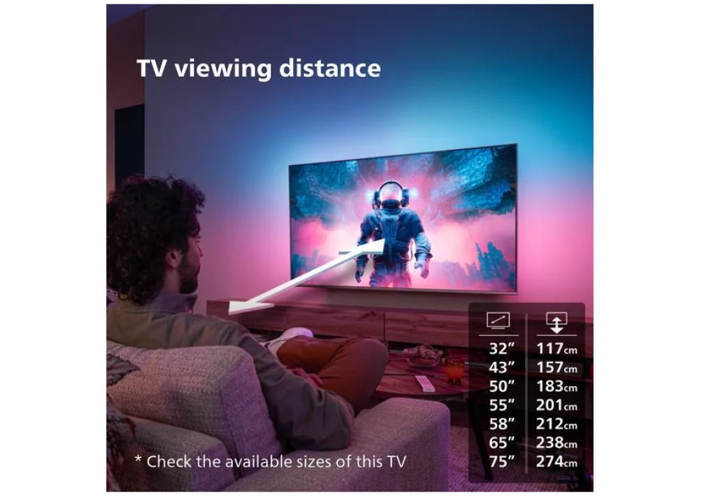 Philips TV 48OLED708/12 48", 3840 x 2160 (Ultra HD 4K), OLED
