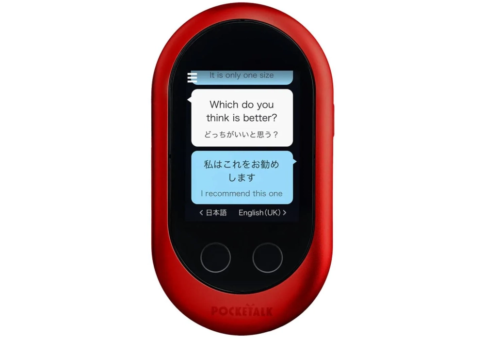 Pocketalk Traducteur Classic Rouge