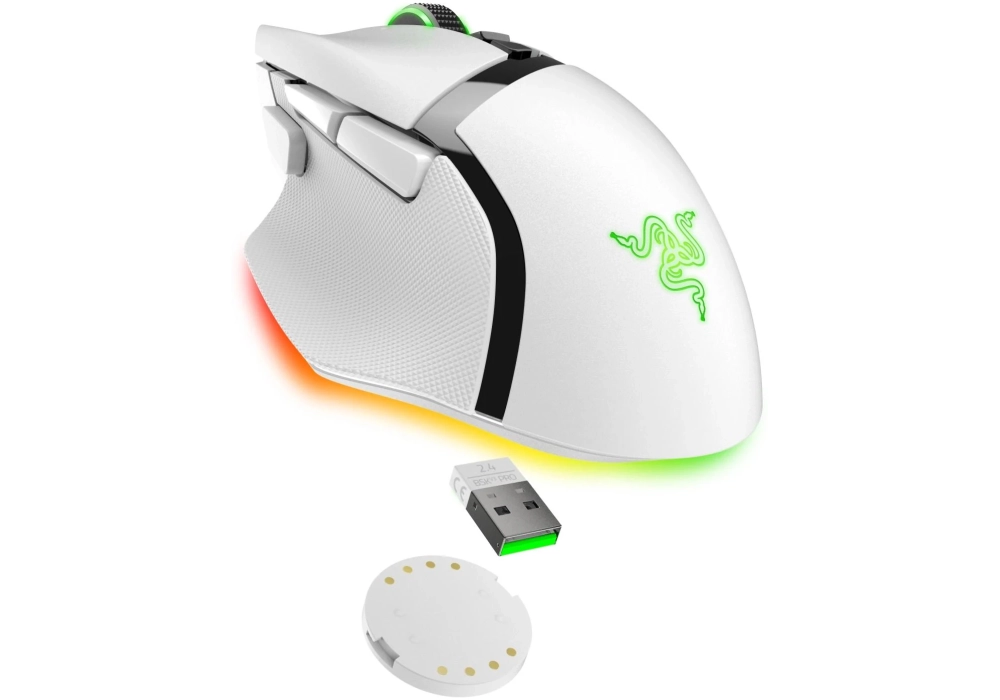 Razer Basilisk V3 Pro 35k Blanc