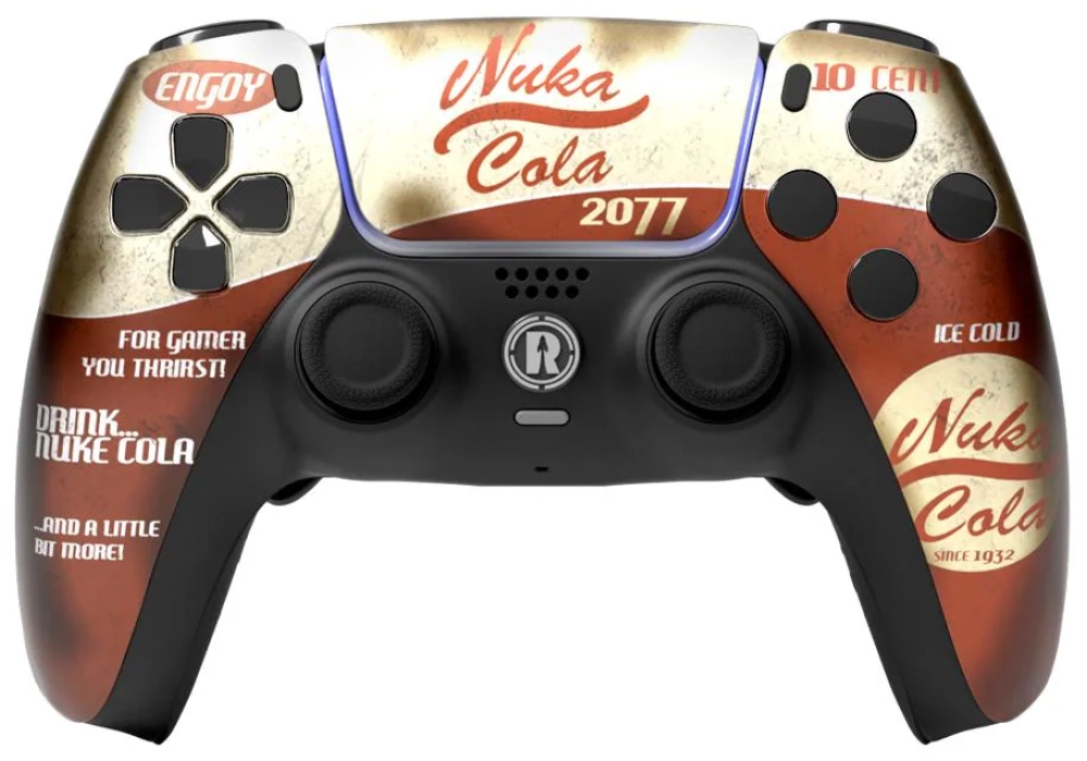 Rocket Games Manette Rocket Force X Black  Nuka Cola Effet de réverbération