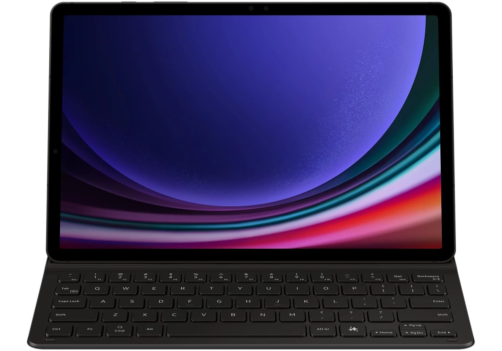 Samsung Couvre-clavier pour tablette Slim Galaxy Tab S9/ S9 FE QWERTZ (CH)