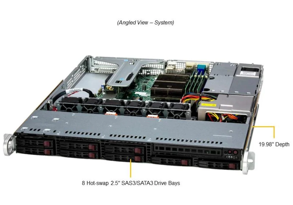 Supermicro Barebone SuperServer SYS-111R-M