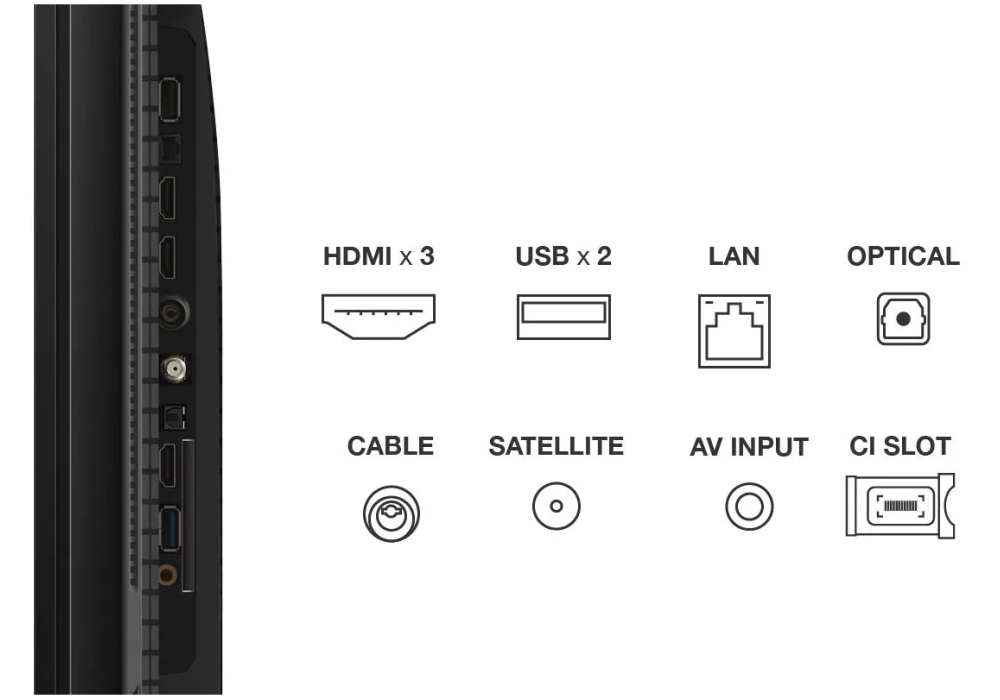 TCL TV 55C655 55", 3840 x 2160 (Ultra HD 4K), QLED