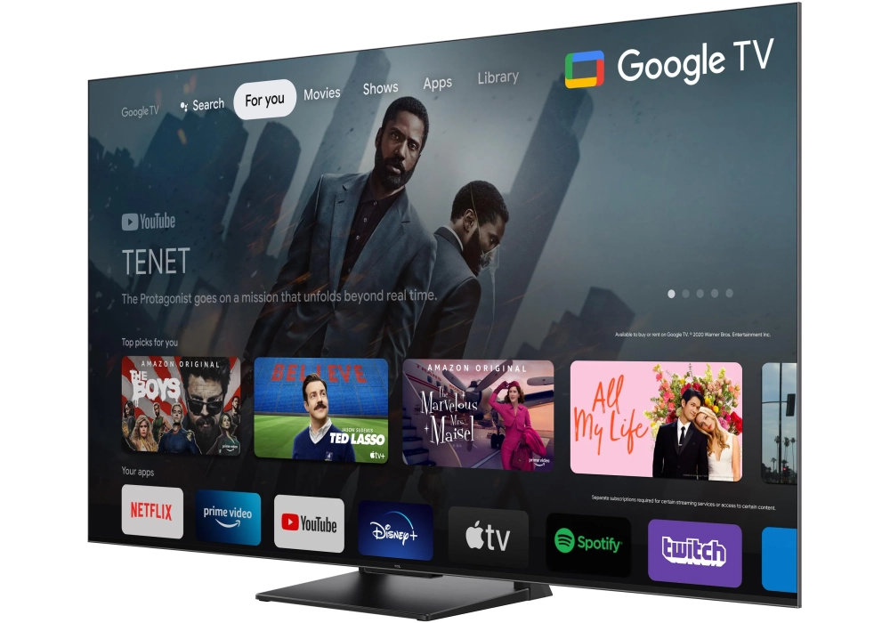 TCL TV 55C745 55", 3840 x 2160 (Ultra HD 4K), QLED