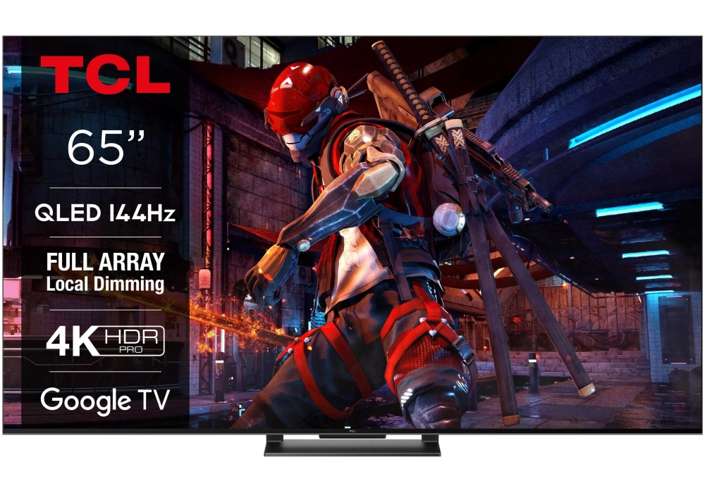 TCL TV 65C745 65", 3840 x 2160 (Ultra HD 4K), QLED