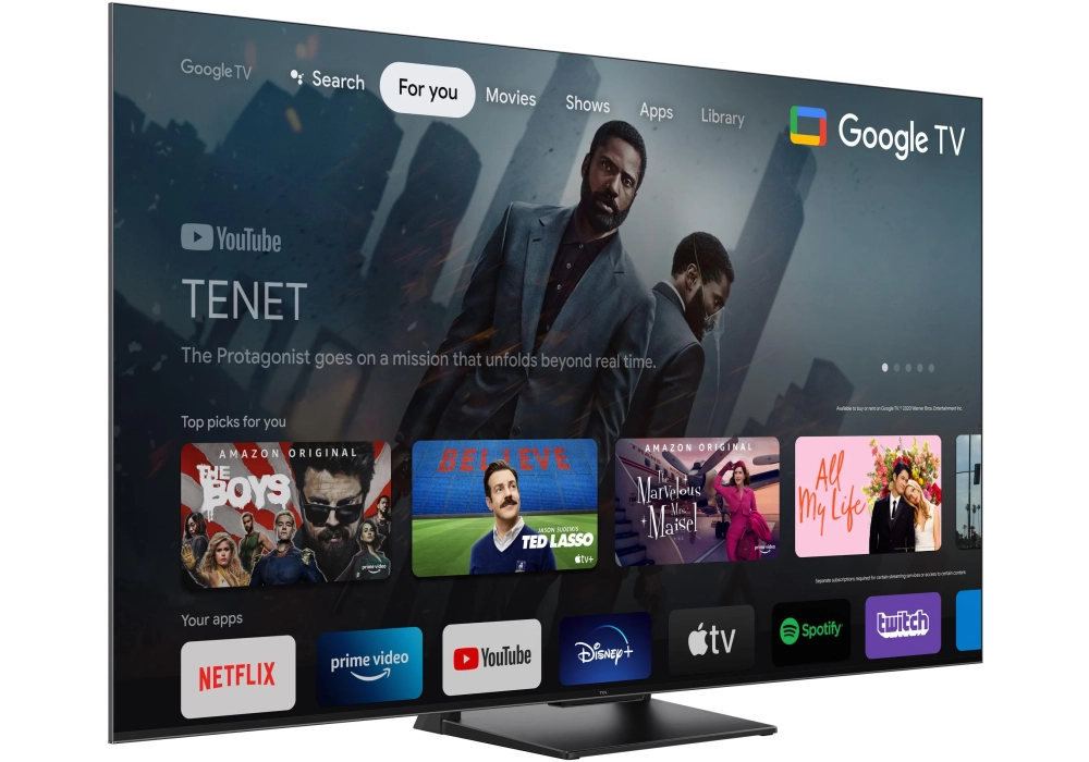 TCL TV 65C745 65", 3840 x 2160 (Ultra HD 4K), QLED