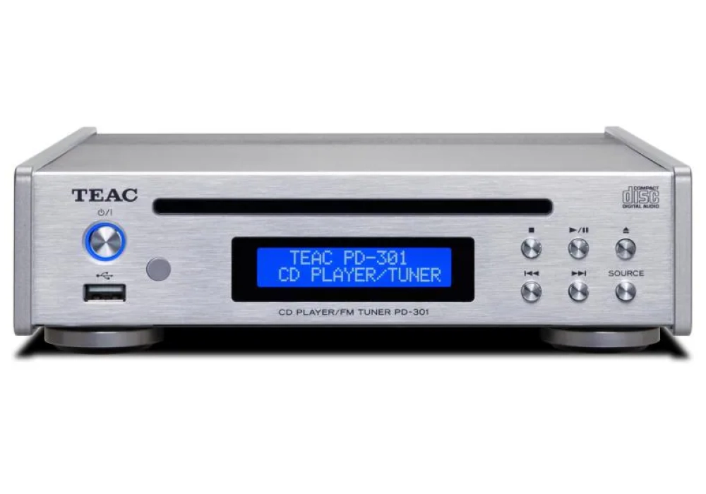 TEAC Lettore CD/sintonizzatore DAB+ PD-301DAB-X-S Argenté