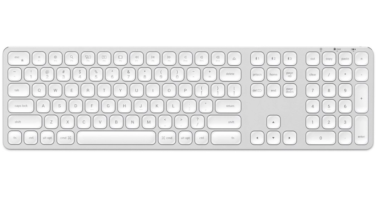 Satechi Clavier Numérique Sans Fil Bluetooth - Argent