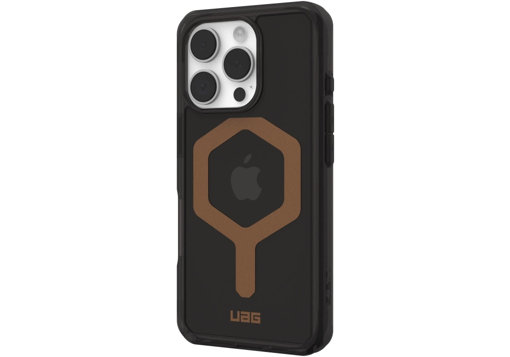 UAG Coque arrière Plyo MagSafe Apple iPhone 16 Pro Black/Bronze