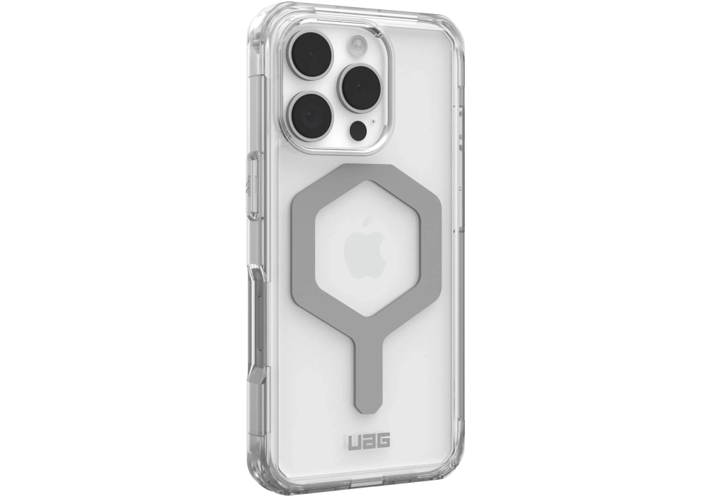 UAG Coque arrière Plyo MagSafe Apple iPhone 16 Pro Ice/Silver