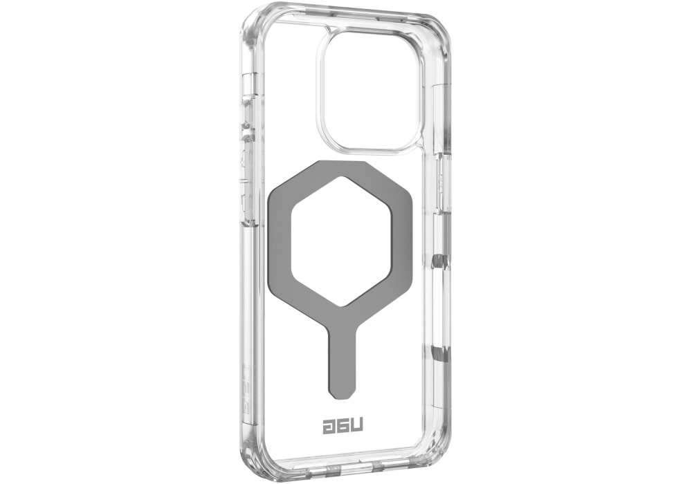 UAG Coque arrière Plyo MagSafe Apple iPhone 16 Pro Ice/Silver