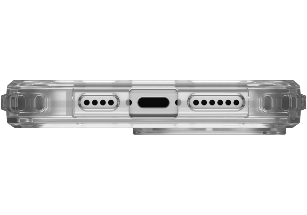 UAG Coque arrière Plyo MagSafe Apple iPhone 16 Pro Max Ice/Silver