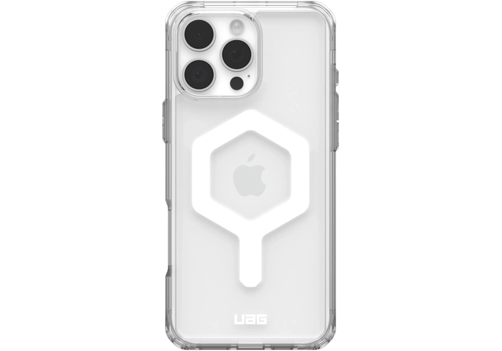 UAG Coque arrière Plyo MagSafe Apple iPhone 16 Pro Max Ice/White