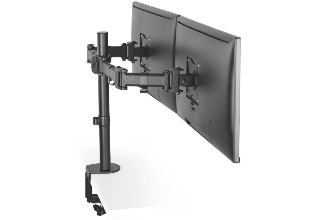 Ultradesk Supports de table Skeleton Double jusqu’à 16 kg – Noir mat